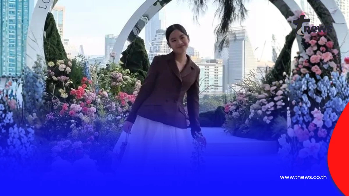 จำแทบไม่ได้! “น้องปีใหม่” ร่วมขบวนขันหมากทีมเจ้าบ่าว