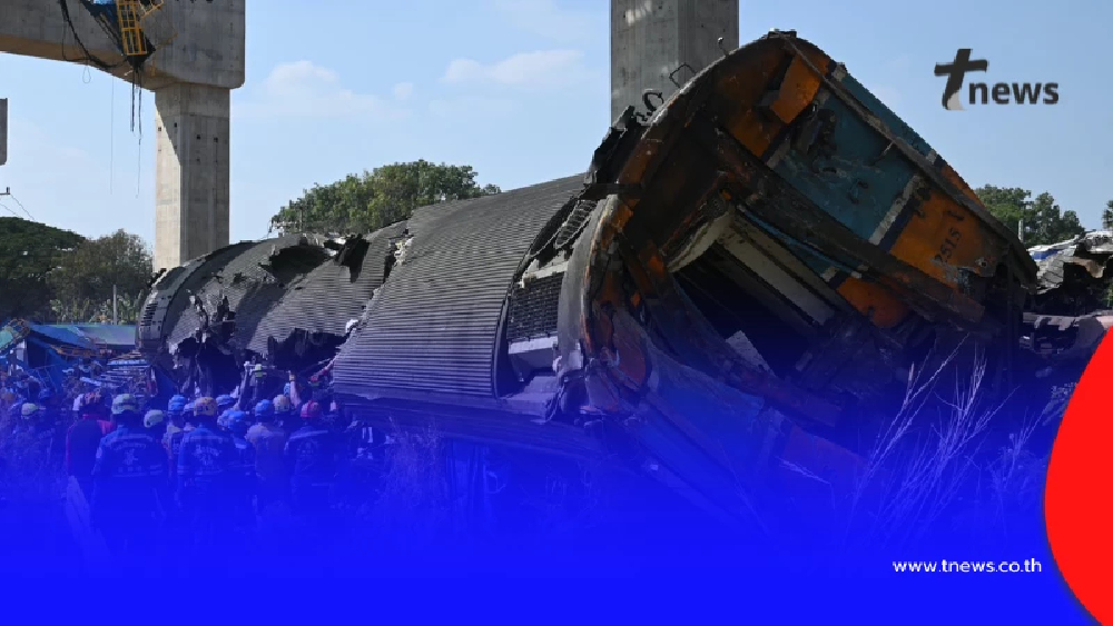 รู้แล้วรถไฟความเร็วเท่าไหร่ พนง. เล่านาทีชีวิต เครนถล่มทับโบกี้