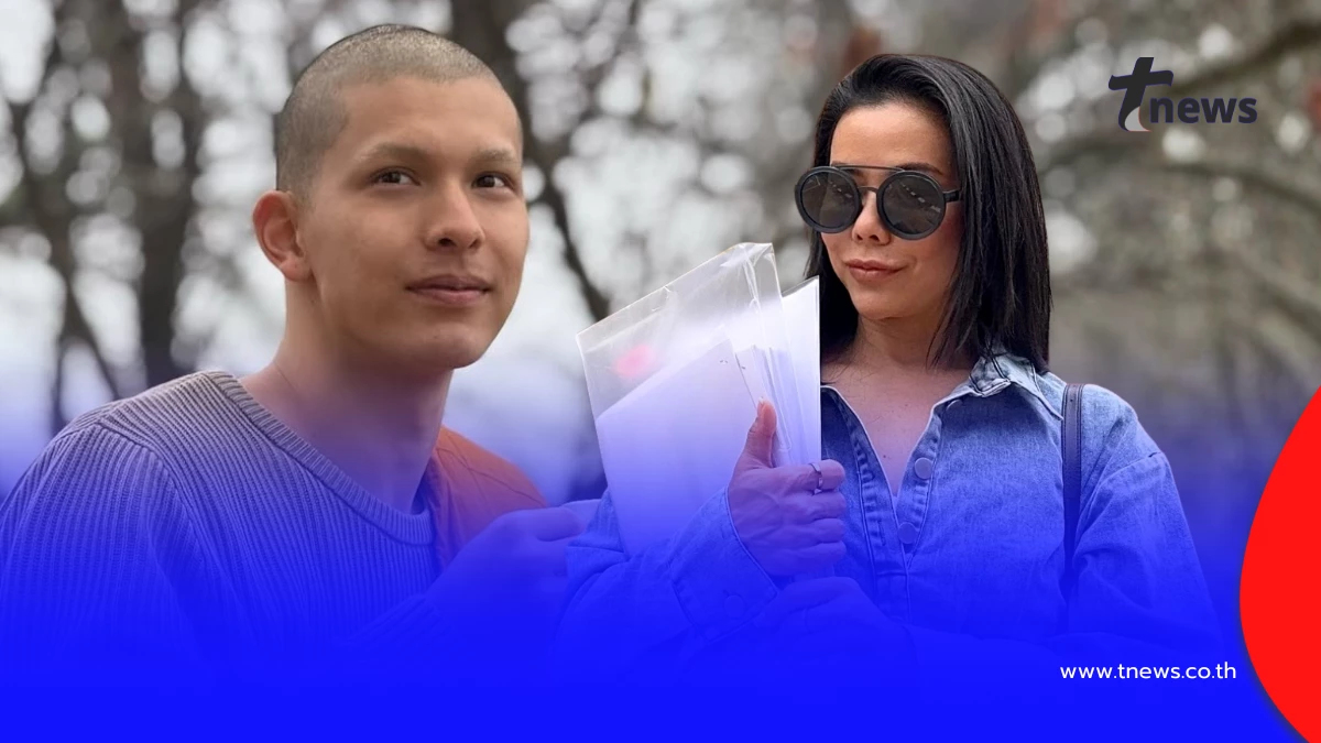 แม่แพทลุยเอง! หอบหลักฐานบุก สน.บางนา ทวงความยุติธรรมให้ “พระโดม”