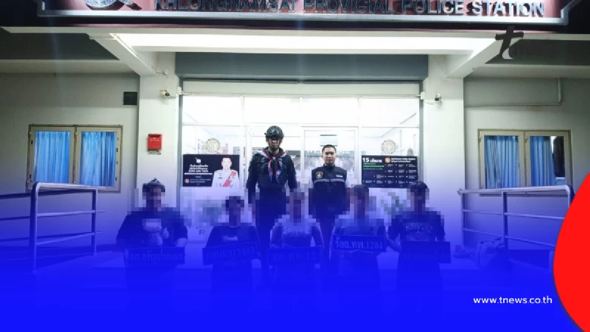 กกล.บูรพา ตรวจเข้มจับกุม 20 คนไทย ลักลอบเข้าเมืองโดยผิดกฎหมาย