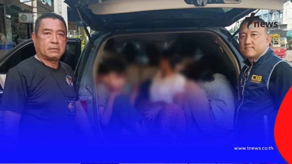 สกัดจับรถลักลอบขนแรงงานต่างด้าว คนขับสารภาพรับค่าจ้างหัวละ 4,000 บาท