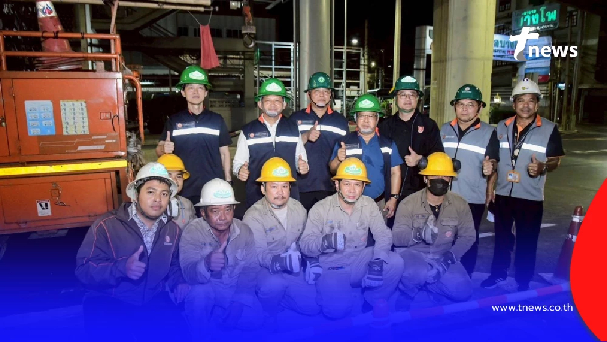 MEA เร่งรื้อถอนเสาไฟฟ้า-สายสื่อสาร มุ่งเป้า "ถนนสวย ไร้เสาสาย" บนถนนประชาราษฎร์สาย 2