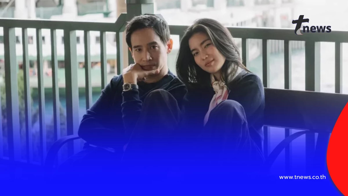 “ก้อย อรัชพร” เขินตอบสื่อครั้งแรก หลังเปิดตัวคบ “ทิม พิธา”