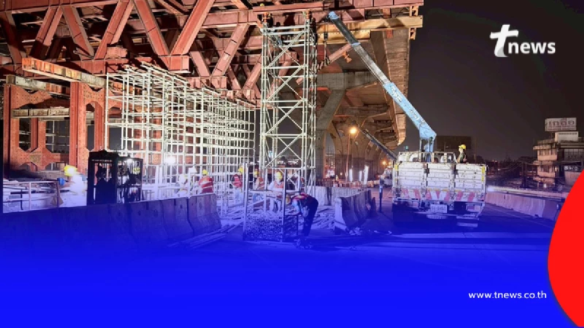 คืนผิวจราจรพระราม 2 เร่งรื้อนั่งร้านช่วงท่าจีน คาดคล่องตัวขึ้นกลาง มี.ค.