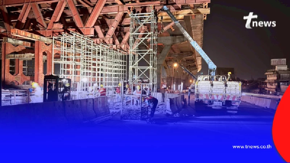 คืนผิวจราจรพระราม 2 เร่งรื้อนั่งร้านช่วงท่าจีน คาดคล่องตัวขึ้นกลาง มี.ค.