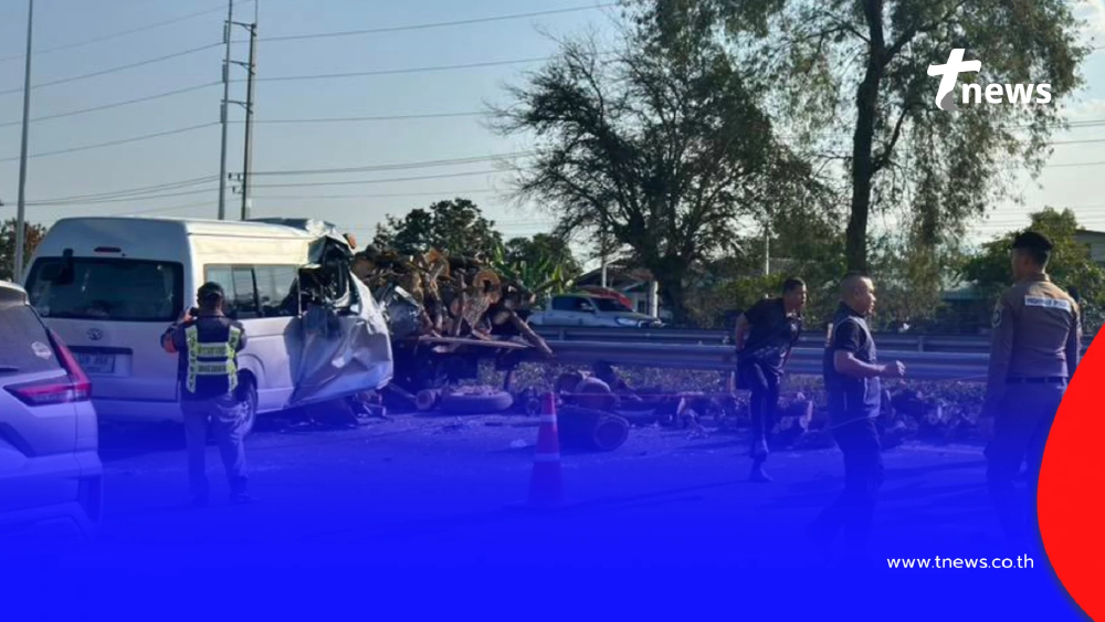 รพ.อุทัยธานี อาลัยหมอ-พยาบาล เสียชีวิตพร้อมคนขับ อุบัติเหตุรถชน