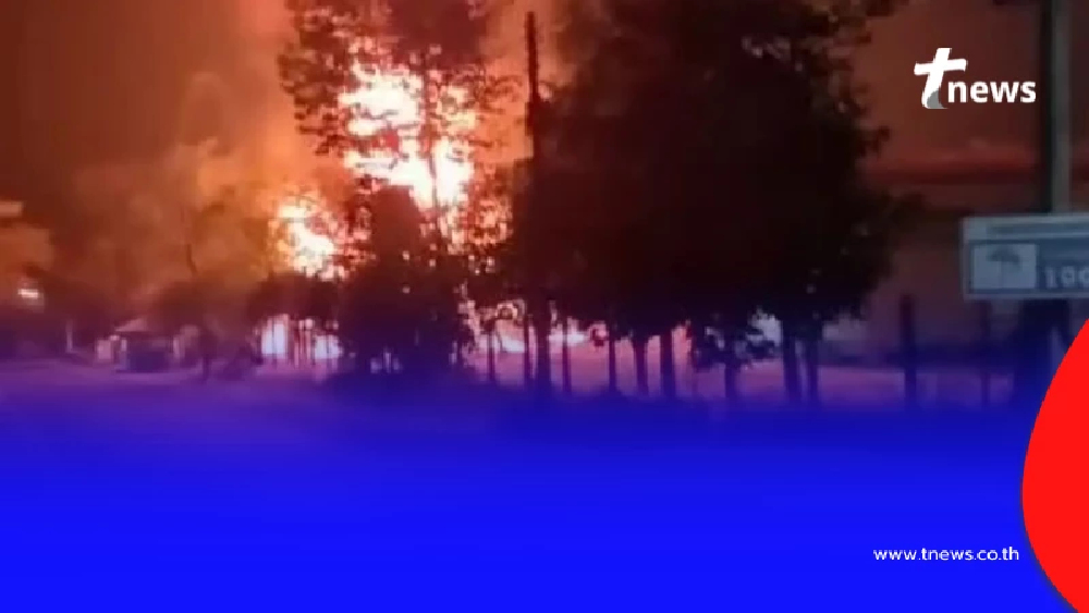 เปิดวงจรปิด นาทีคลังแสง ตชด.21 ระเบิด เจ้าหน้าที่ได้รับบาดเจ็บ