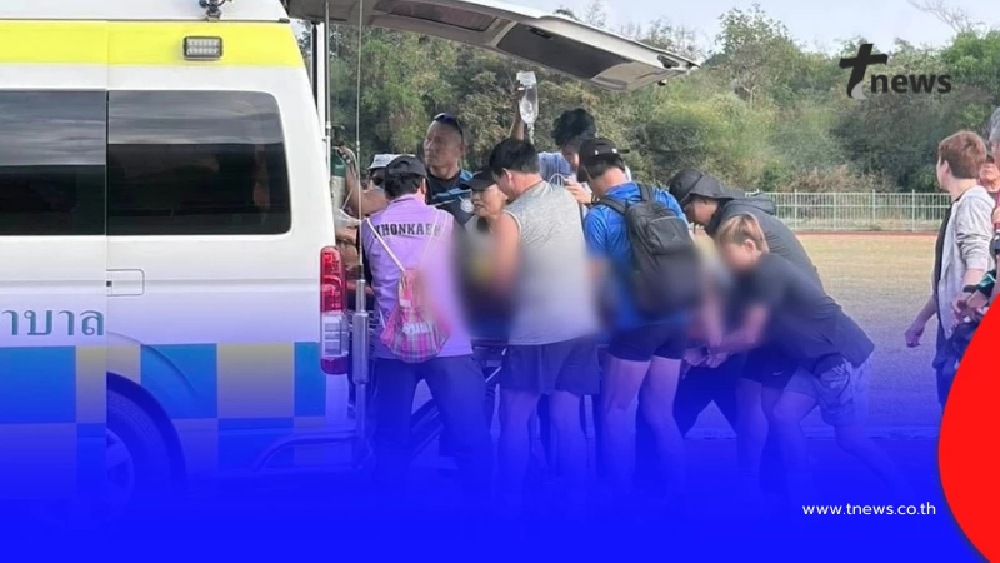 เศร้า นักกรีฑาอาวุโส วูบข้างสนาม จนท.ทำ CPR แต่ยื้อไม่สำเร็จ