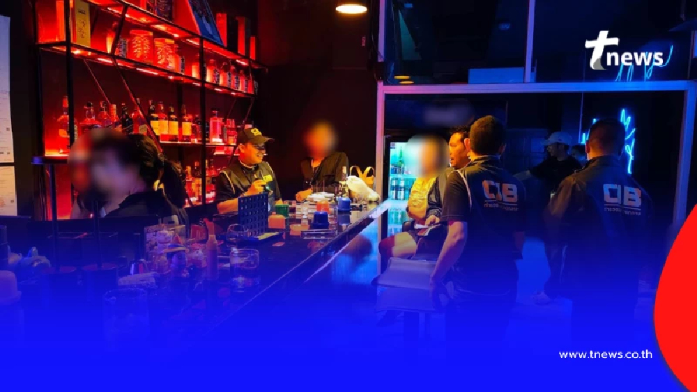 ตำรวจ CIB บุกทลาย 2 บาร์ฝรั่ง หากินกับเด็ก กลางเมืองพัทยา
