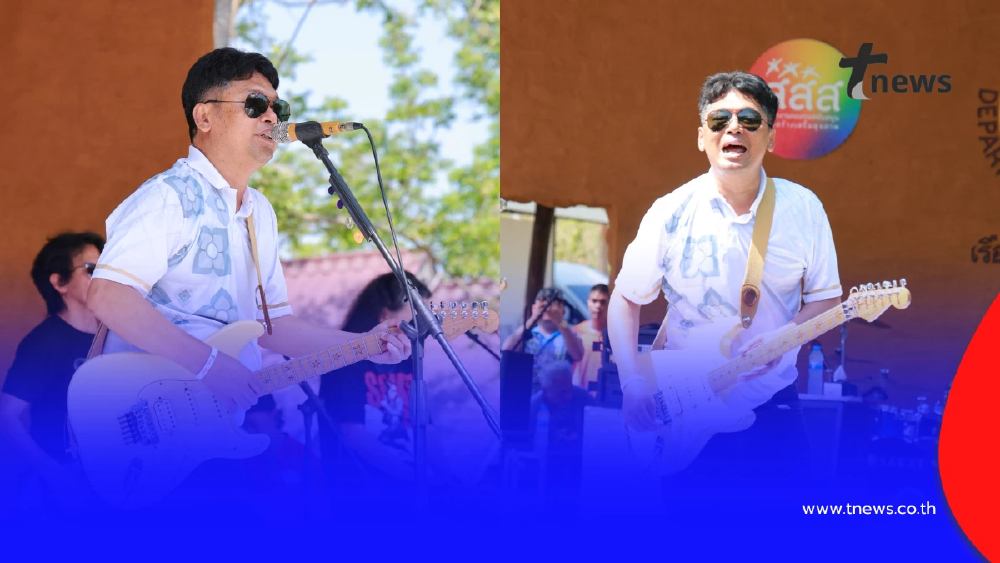 เปิดภาพ "เสก โลโซ" ร็อกสะเทือนเรือนจำ ก่อนโชว์ใหญ่งานเขาวัง