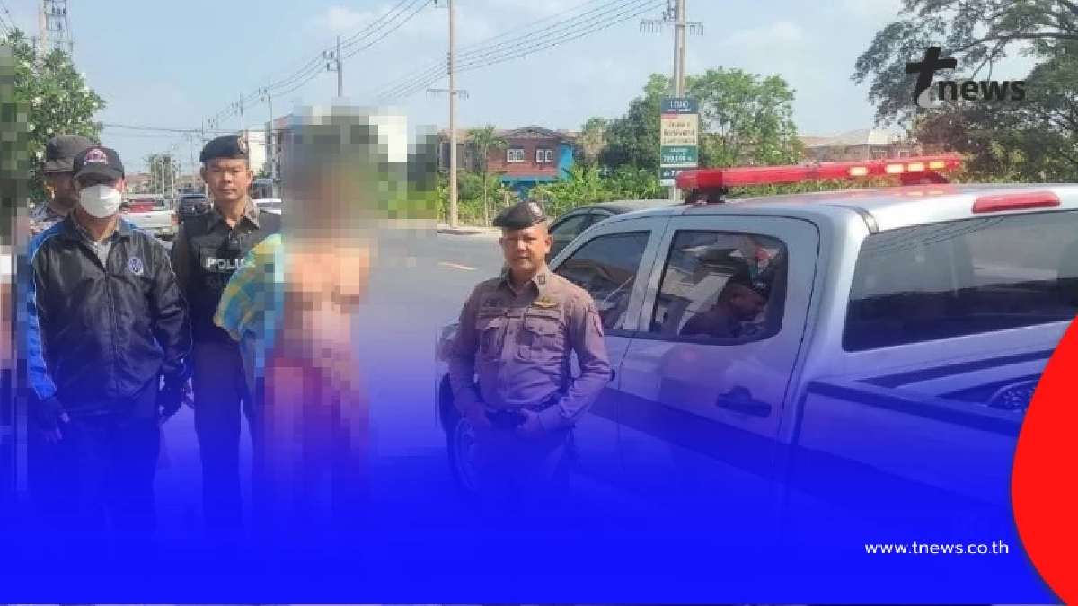 ตำรวจ สน.ท่าข้าม ระงับเหตุผู้ป่วยจิตเวชอาละวาด ก่อนนำส่งรักษาโรงพยาบาล