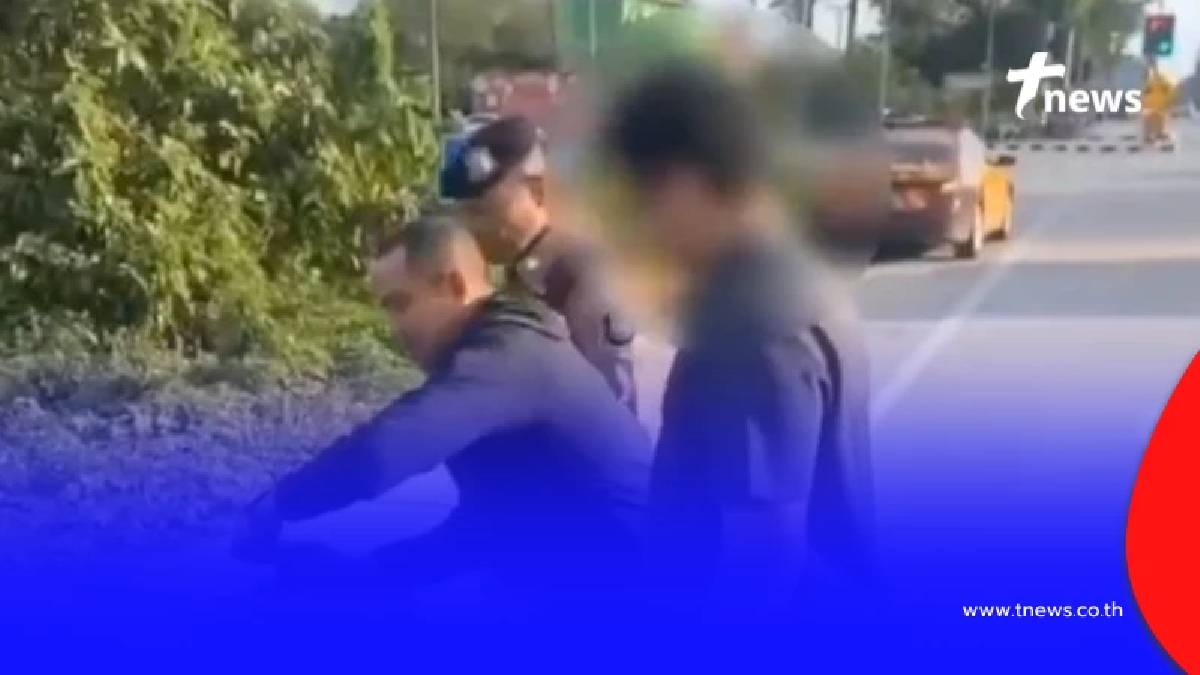 ล่ากลางถนน จับ "บอส ท่าทอง" ป้ายขูด เปิดรถเจอปืน ก่อนโป๊ะคดีติดตัว