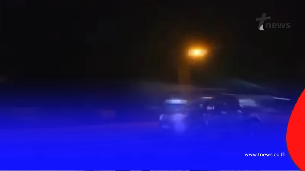 รวบหนุ่มคลั่งยาแหกด่าน ไล่ล่าระทึกกว่า 10 กม. ยึดยาบ้าเกือบ 4 พันเม็ด