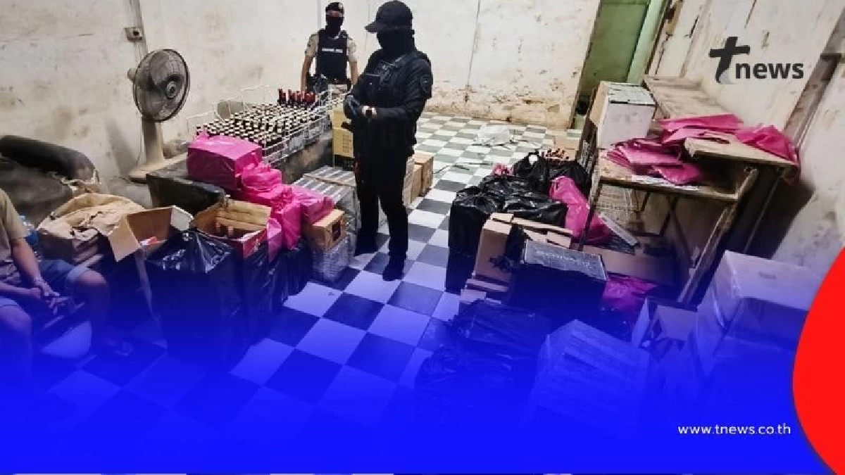 ปฏิบัติการ "สิงห์ตะปบเหยื่อ" ทลายเครือข่ายบุหรี่เถื่อนรายใหญ่ภาคใต้