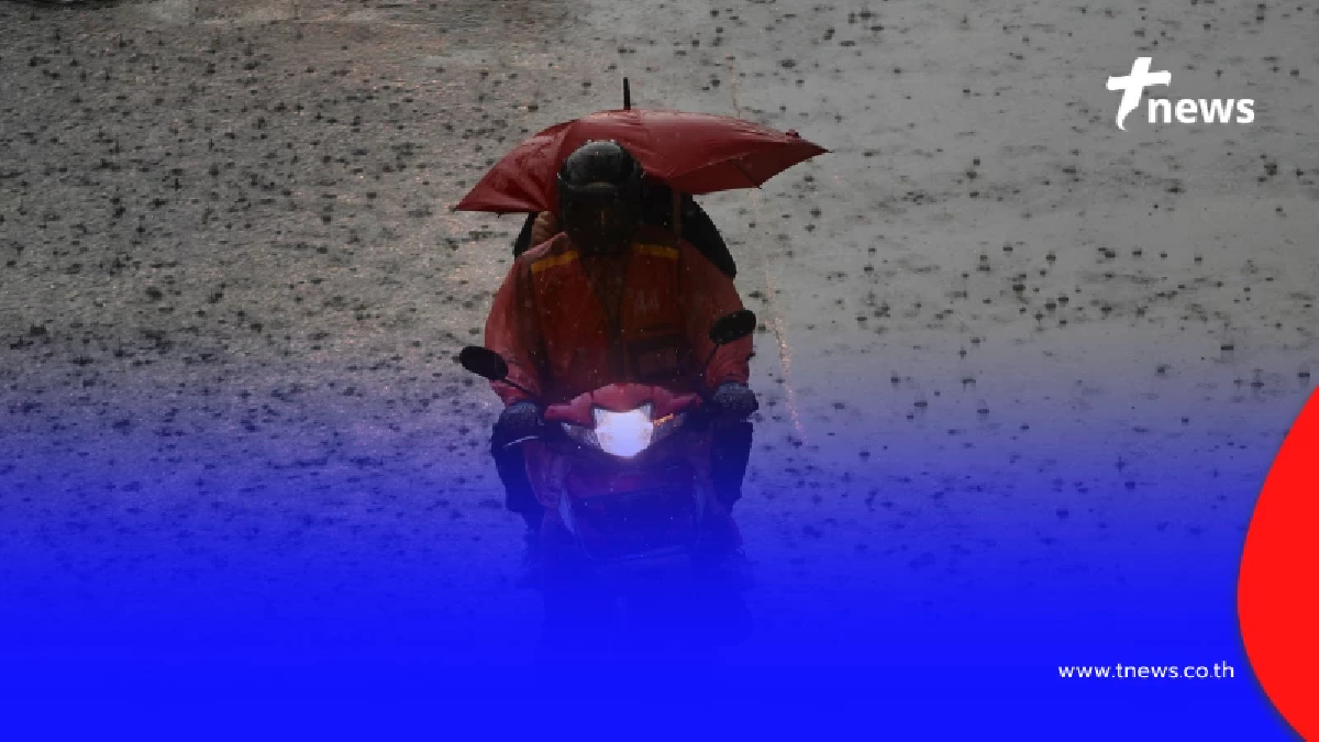 พิกัดพื้นที่สีแดง พายุฤดูร้อนถล่ม 18 จังหวัดเสี่ยงสูง