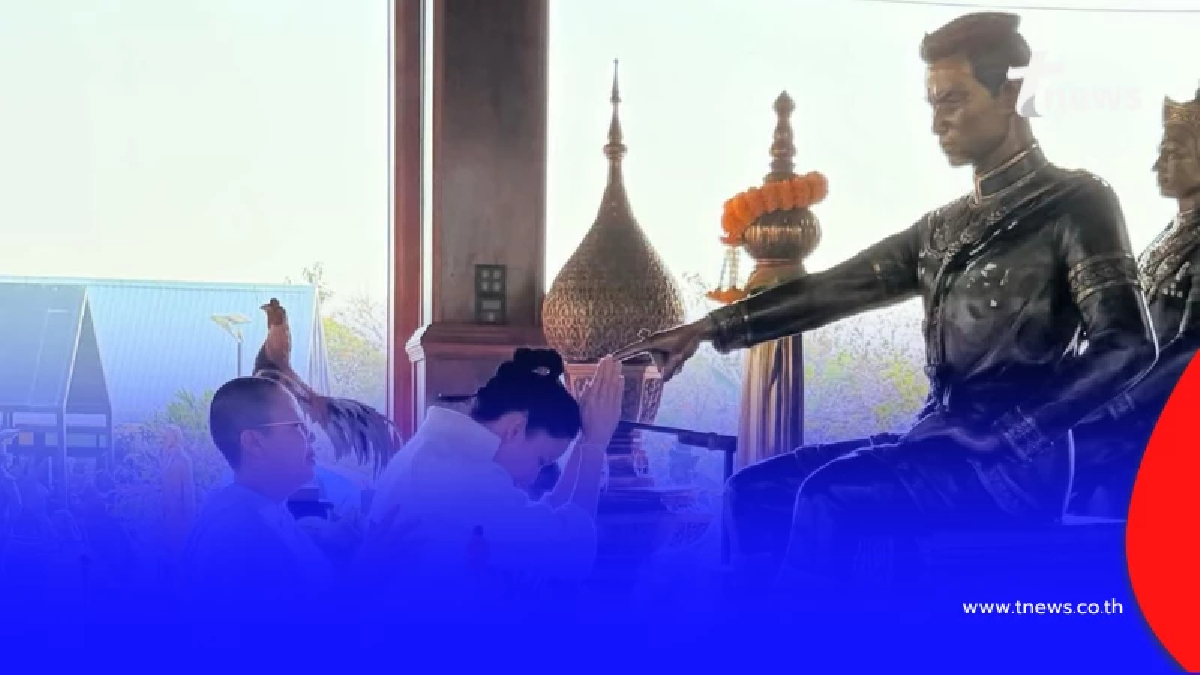 "จ๊ะ นงผณี" เดินสายทำบุญใหญ่ ส่งพลังใจให้คุณพ่อที่ รพ.