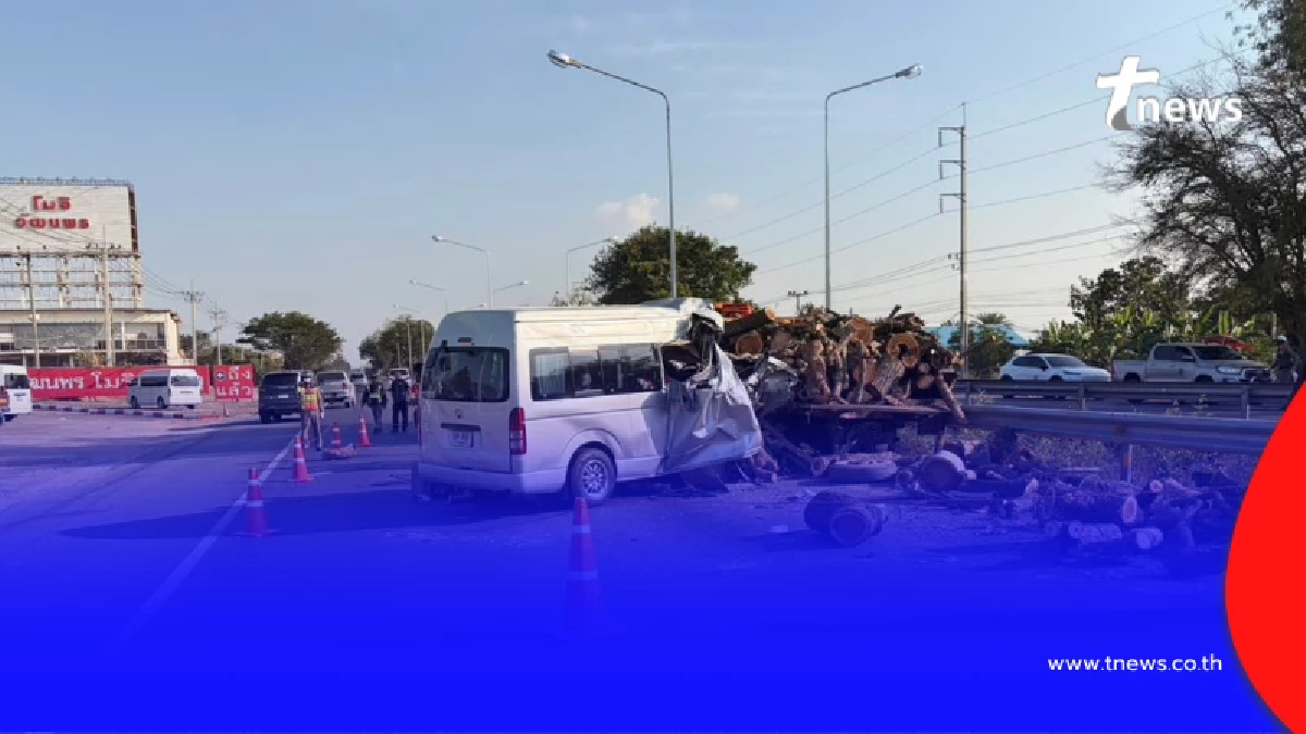 ยืนยันรายชื่อผู้เสียชีวิต รถตู้ชน 6 ล้อ ใจหายรู้ที่นั่งตอนเกิดเหตุ