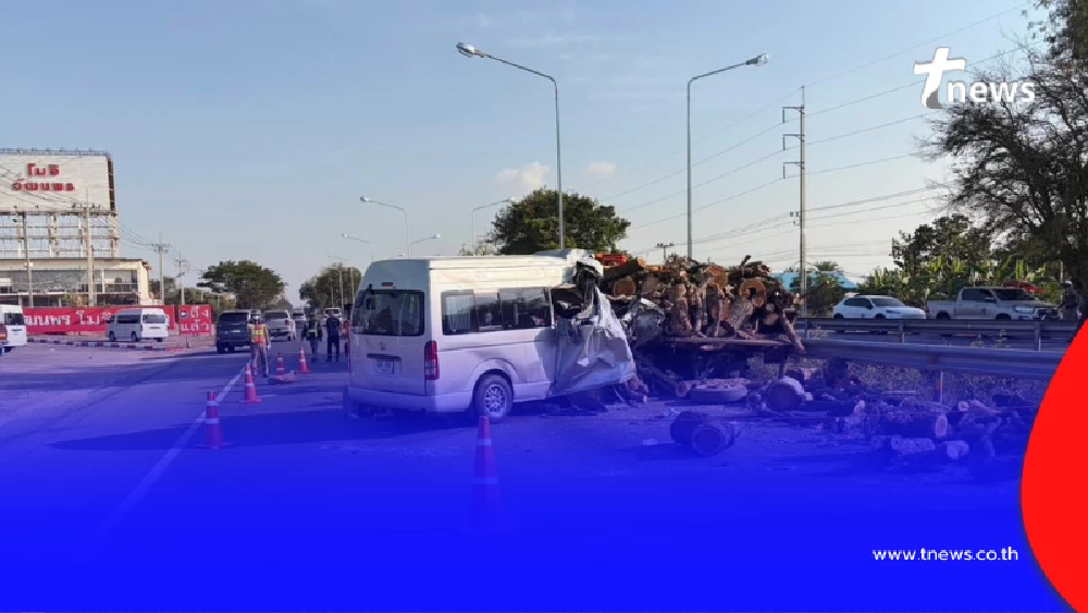 ยืนยันรายชื่อผู้เสียชีวิต รถตู้ชน 6 ล้อ ใจหายรู้ที่นั่งตอนเกิดเหตุ