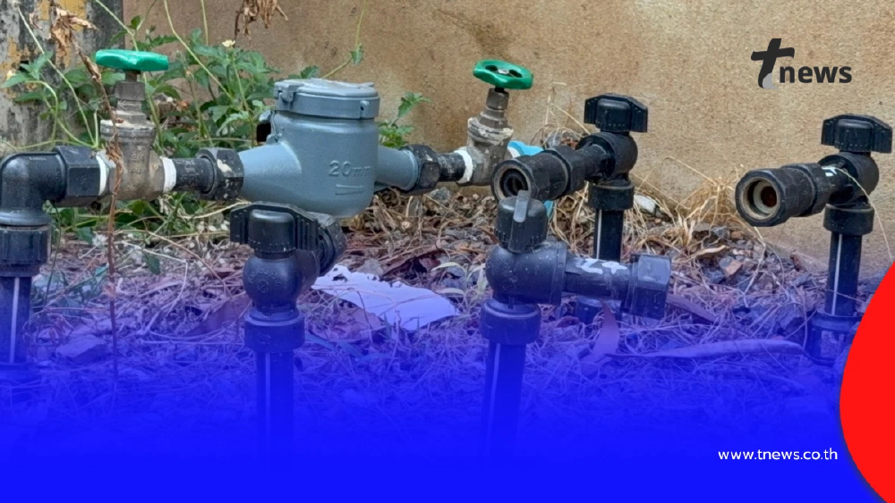 โจรคลองหลวงแสบ! ฉกมิเตอร์น้ำทองเหลือง 2 อันรวดทำน้ำไม่ไหล