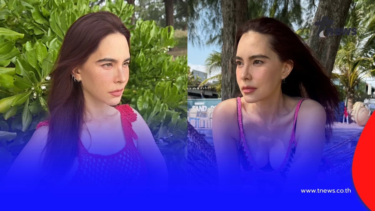 “มาช่า” เสิร์ฟลุคชิลริมทะเล แต่ความแซ่บทำโฟกัสวิวไม่ลง