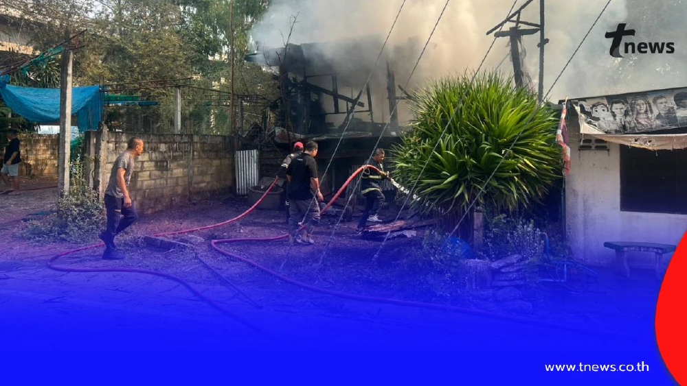 สลด! ลุงวัย 70 จุดไฟเผาใบไผ่ ลามปิดทางหนี เสียชีวิตในกองเพลิง