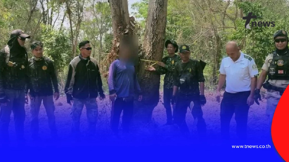 รวบมอดไม้! แอบเผาโคนต้นไม้ให้ยืนต้นตาย หวังฮุบป่าขายนายทุน