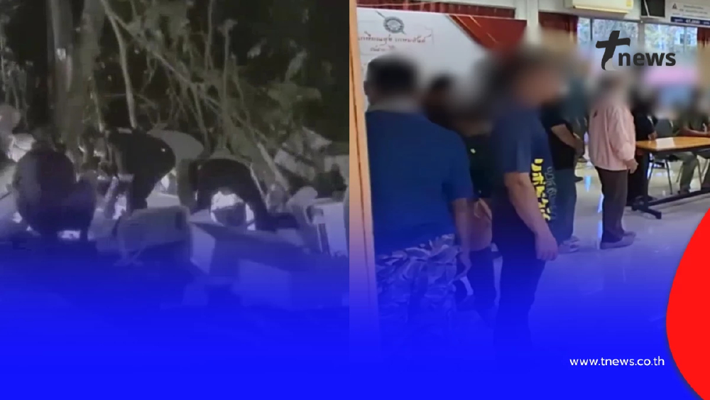 ผกก.เถินเรียกสอบ 28 ชาวบ้าน รุมเก็บกุ้งจากเหตุรถกระบะคว่ำ