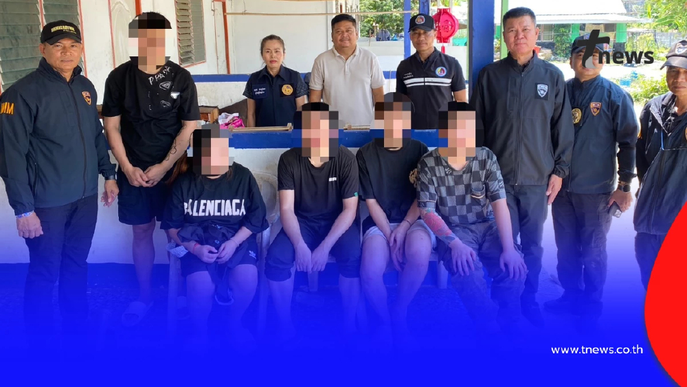 รวบ 7 ชาวจีนลักลอบเข้าเมือง สารภาพใช้ไทยทางผ่านไปเมียนมา