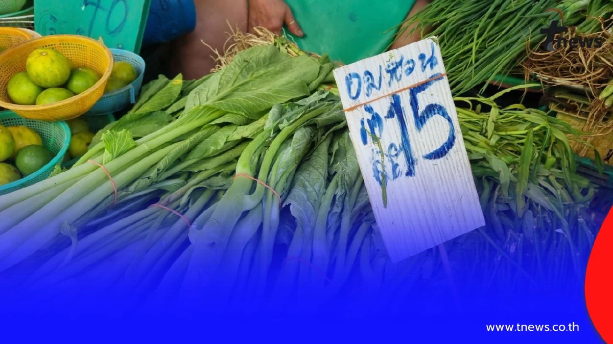 พิษน้ำมันแพง! ตลาดท่าน้ำนนท์ผักสดขึ้นราคามะนาว พุ่งลูกละ 7-8 บาท