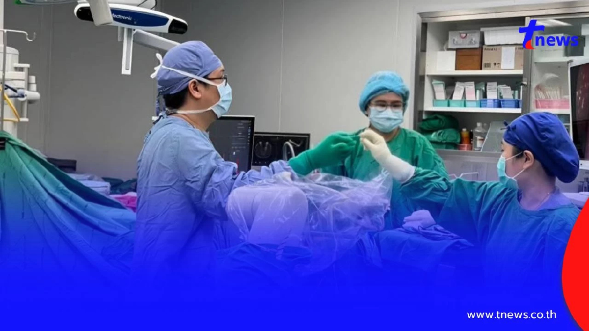ความสำเร็จระดับประเทศ! รพ.ลำปางผ่าตัดสมองผ่าน "เบ้าตา" สำเร็จ
