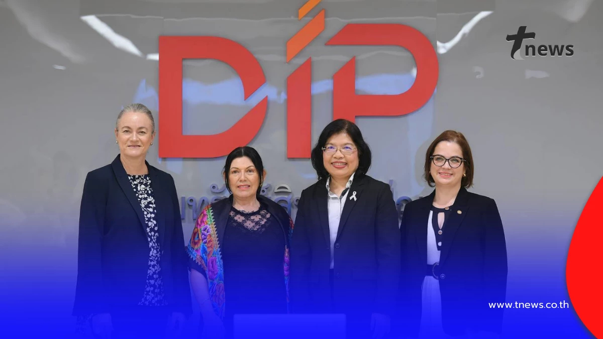 อธิบดีกรมทรัพย์สินทางปัญญา หารือ 3 ทูตสตรี เปรู เม็กซิโก กัวเตมาลา ชูบทบาทขับเคลื่อนทรัพย์สินทางปัญญาเวทีนานาชาติ