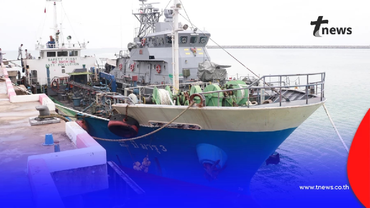 จับเรือขนน้ำมันหนีภาษี กว่า 300,000 ลิตร มุ่งหน้าแม่น้ำเจ้าพระยา