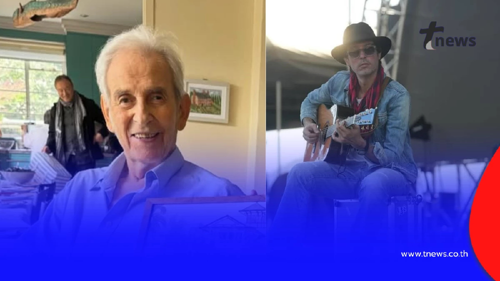 “ฮิวโก้” โพสต์ภาพคู่คุณพ่อวัย 90 ปี หล่อเท่เหมือนกันเป๊ะ