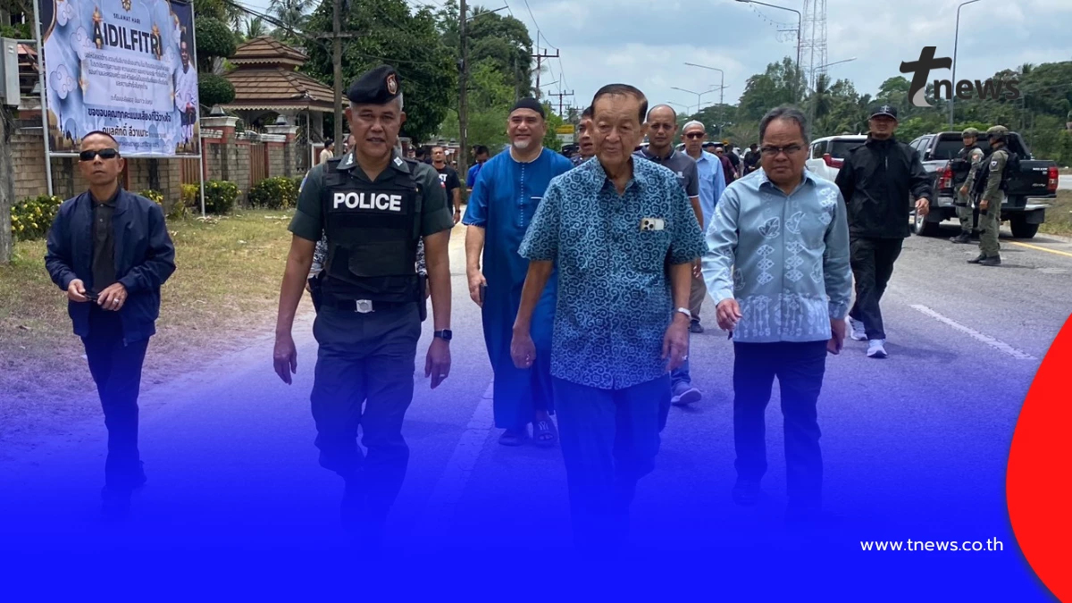 "วันนอร์" ลงพื้นที่นราธิวาสเยี่ยม "กมลศักดิ์" หลังถูกประกบยิง