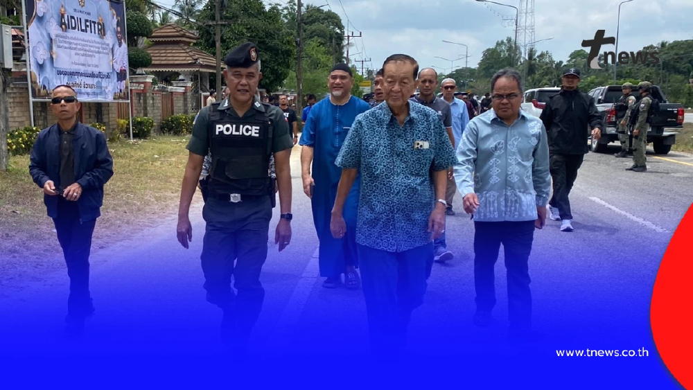 "วันนอร์" ลงพื้นที่นราธิวาสเยี่ยม "กมลศักดิ์" หลังถูกประกบยิง
