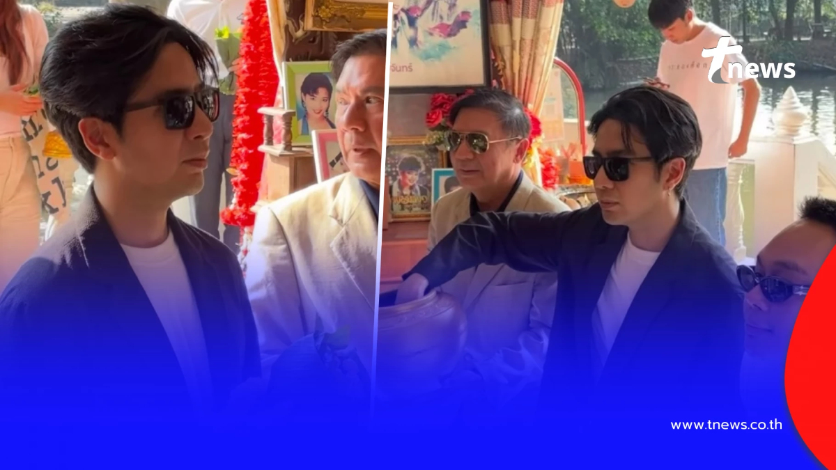 "เพชร พุ่มพวง" ไปไหว้ "แม่ผึ้ง" ไม่พลาดล้วงไห หยิบได้เลขสวย