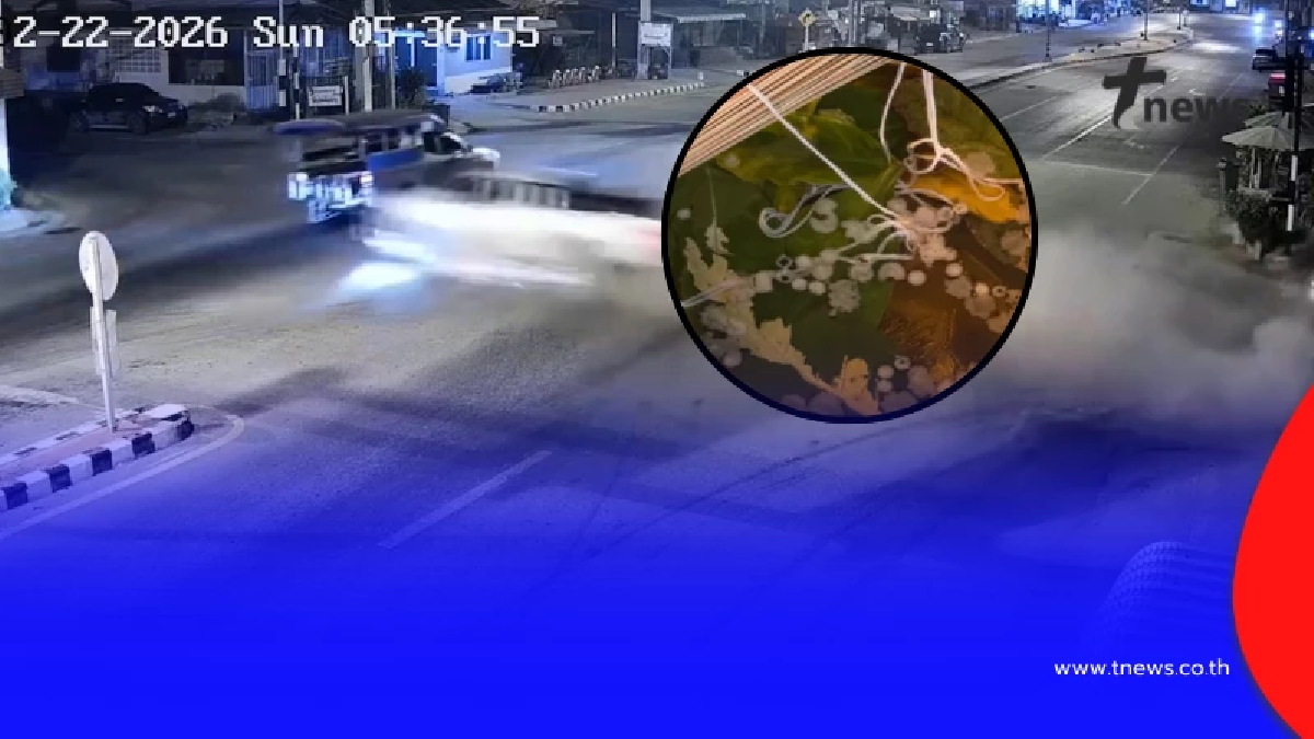 ชาวบ้านได้โชคยกตำบล จัดบุญใหญ่ให้ 5 ร่างกระบะฝ่าไฟแดง ได้เลขมงคลอีก