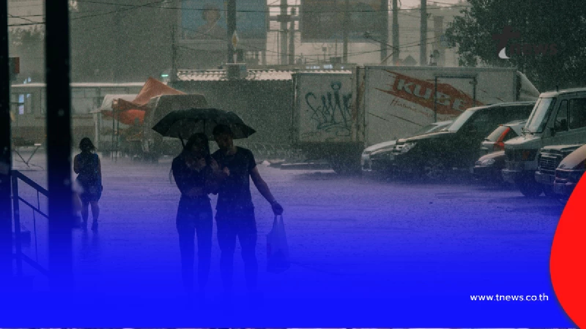 กรมอุตุฯ เตือน 22 จังหวัด ระวังฝนฟ้าคะนองกับลมกระโชกแรง