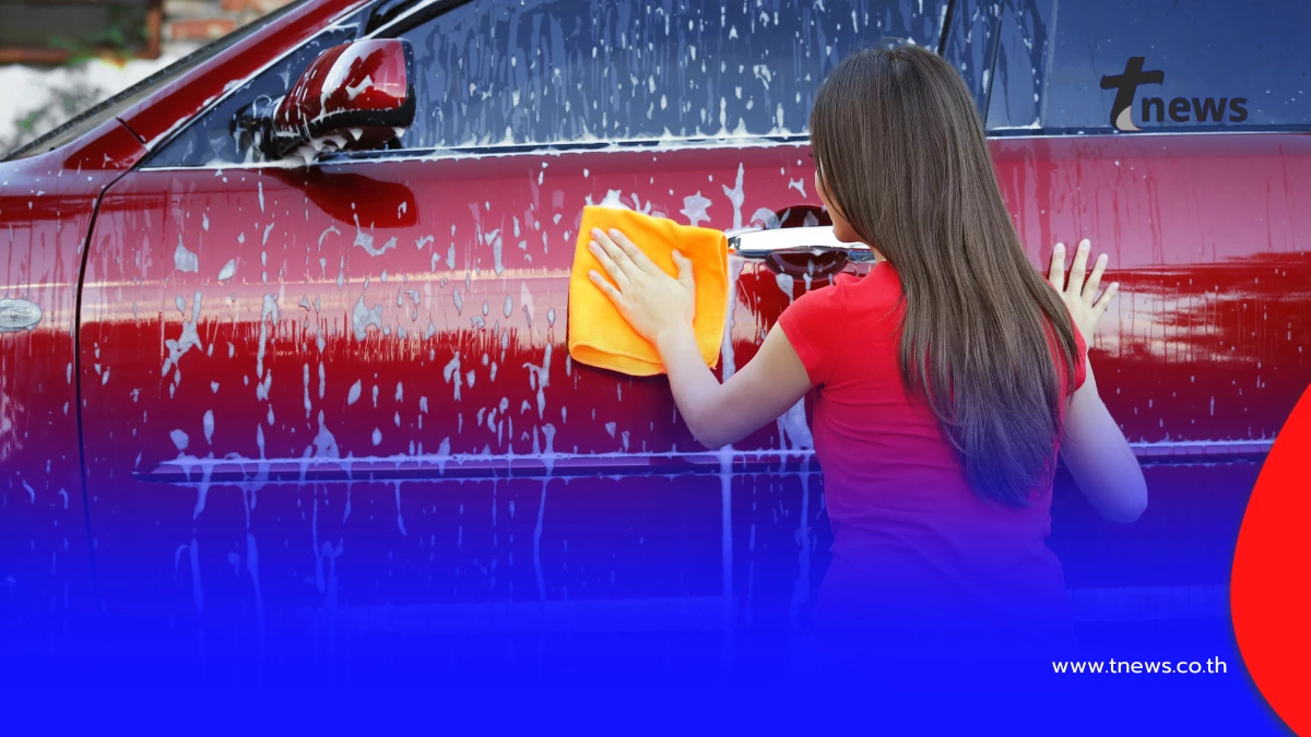 ล้างรถด้วยน้ำยาล้างจานได้ไหม? ไขคำตอบชัดๆ ก่อนสีรถพังไม่รู้ตัว