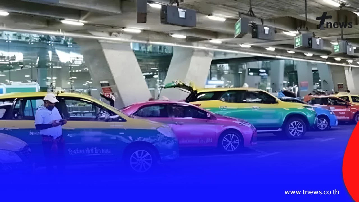 แท็กซี่สนามบินสุวรรณภูมิทยอยหยุดวิ่ง หลังวิกฤตน้ำมันขาดแคลน