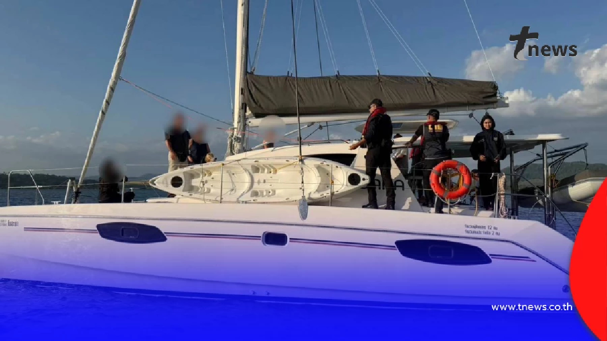 บุกจับคาเรือหรู ลอบจัดทัวร์เถื่อนกลางอันดามัน เก็บหลักแสนต่อคน