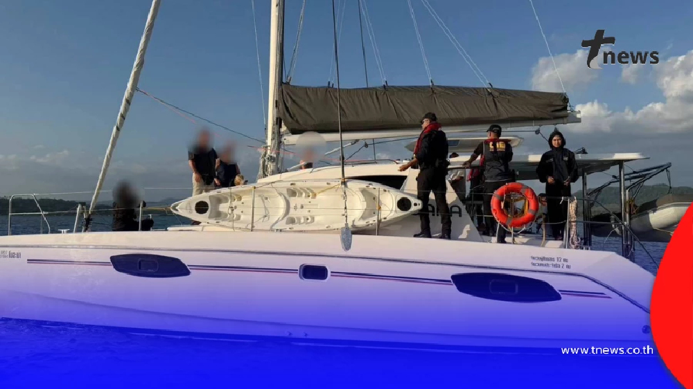 บุกจับคาเรือหรู ลอบจัดทัวร์เถื่อนกลางอันดามัน เก็บหลักแสนต่อคน