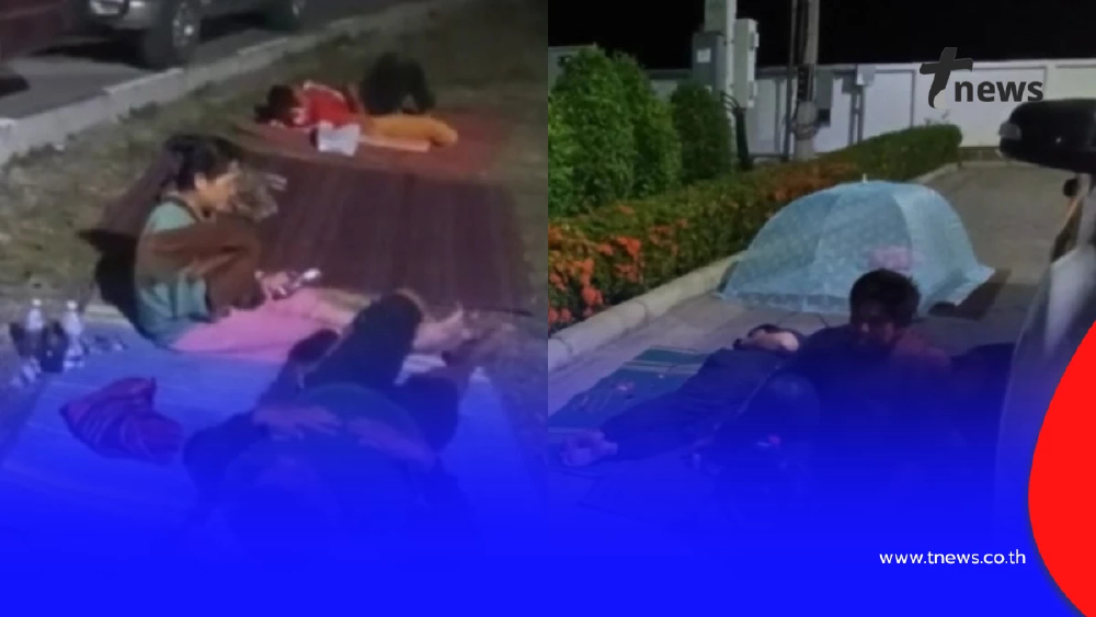 ดีเซลขาดแคลน! เกษตรกรเมืองสองแควหิ้วเสื่อหมอนจองคิวหน้าปั๊ม