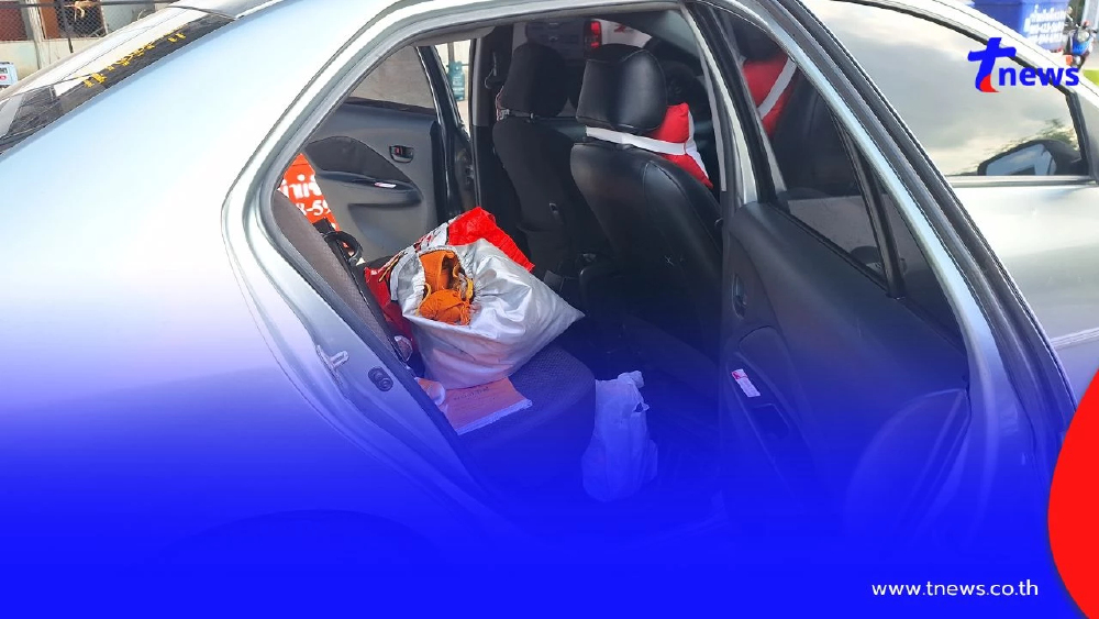 จีวรเต็มรถ! พระลูกวัดกาญจน์ เมาแล้วขับซิ่งเก๋งชน จยย. เจ็บ 1 ราย