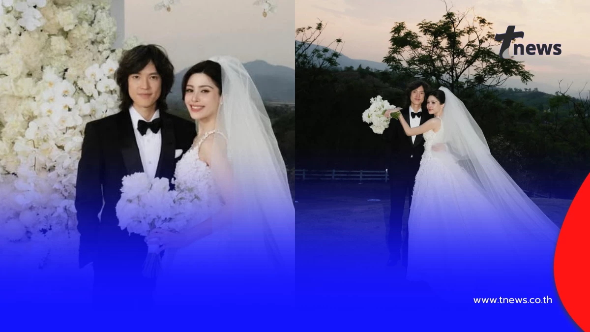 “มิลลี่ คามิลล่า” วิวาห์ “ระฟ้า” ทายาทอากู๋ แกรมมี่ สุดโรแมนติก