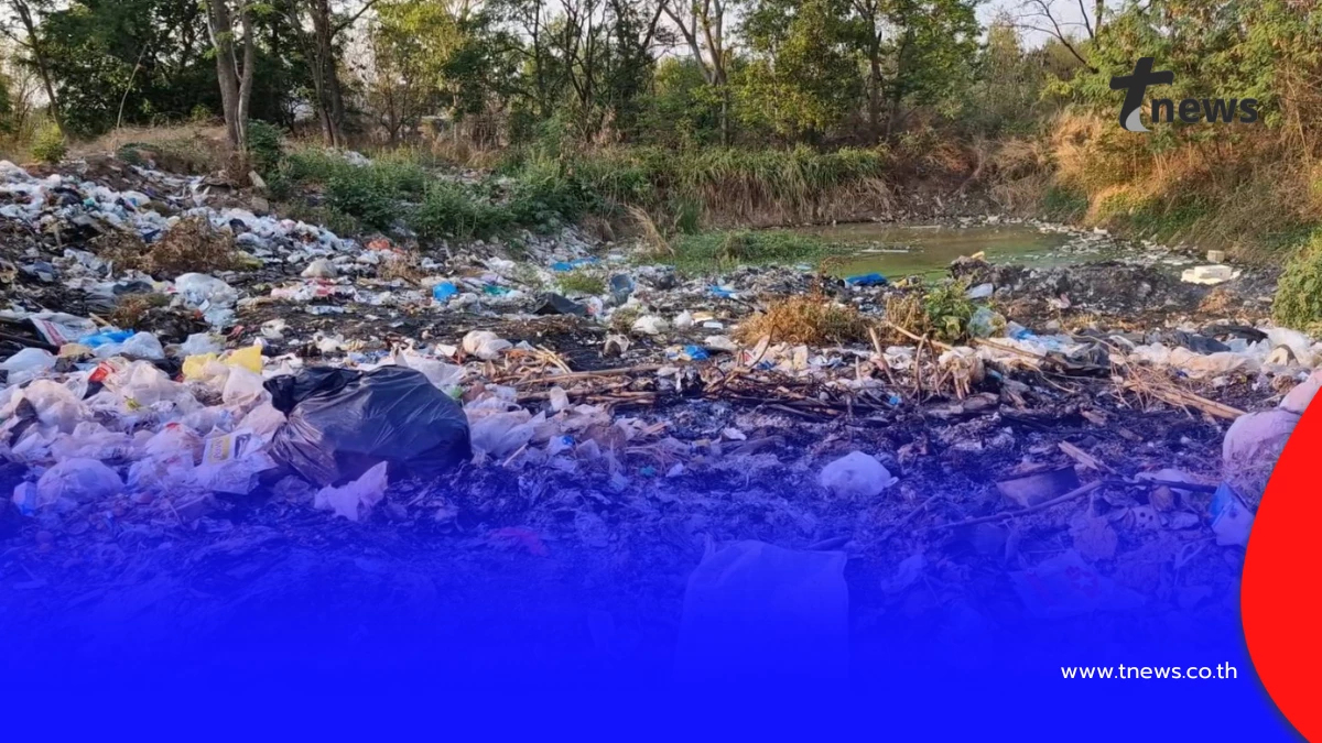 ชาวบ้านหลุ่งประดู่โวยบ่อขยะพิษ จี้นายก อบต. ใหม่เร่งย้าย