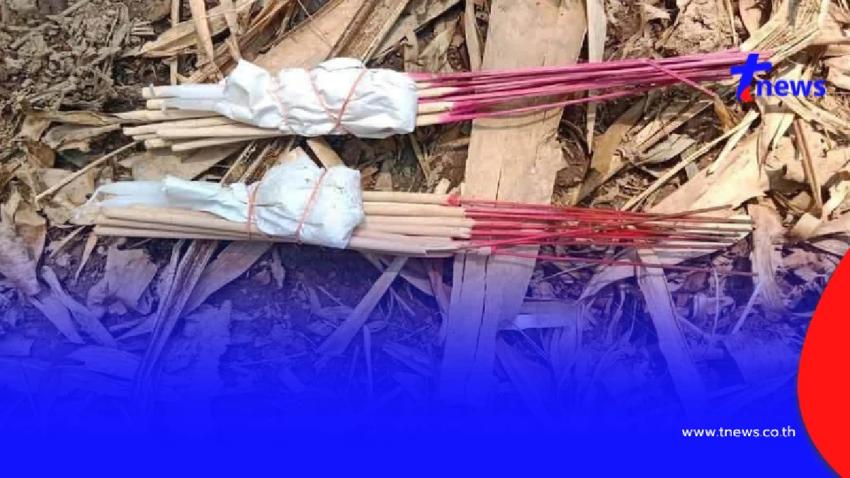 เจ้าหน้าที่ พบ "ธูปพันทิชชู่" กลางป่า ก่อนรู้ที่มา มันกล้าทำได้ไง