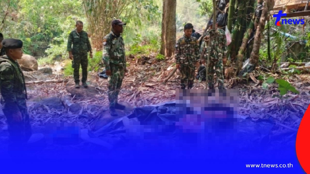 จับคาบ้าน ซากกวางป่า 106 กก. กลางทองผาภูมิ สาววัย 50 รับซื้อนายพราน