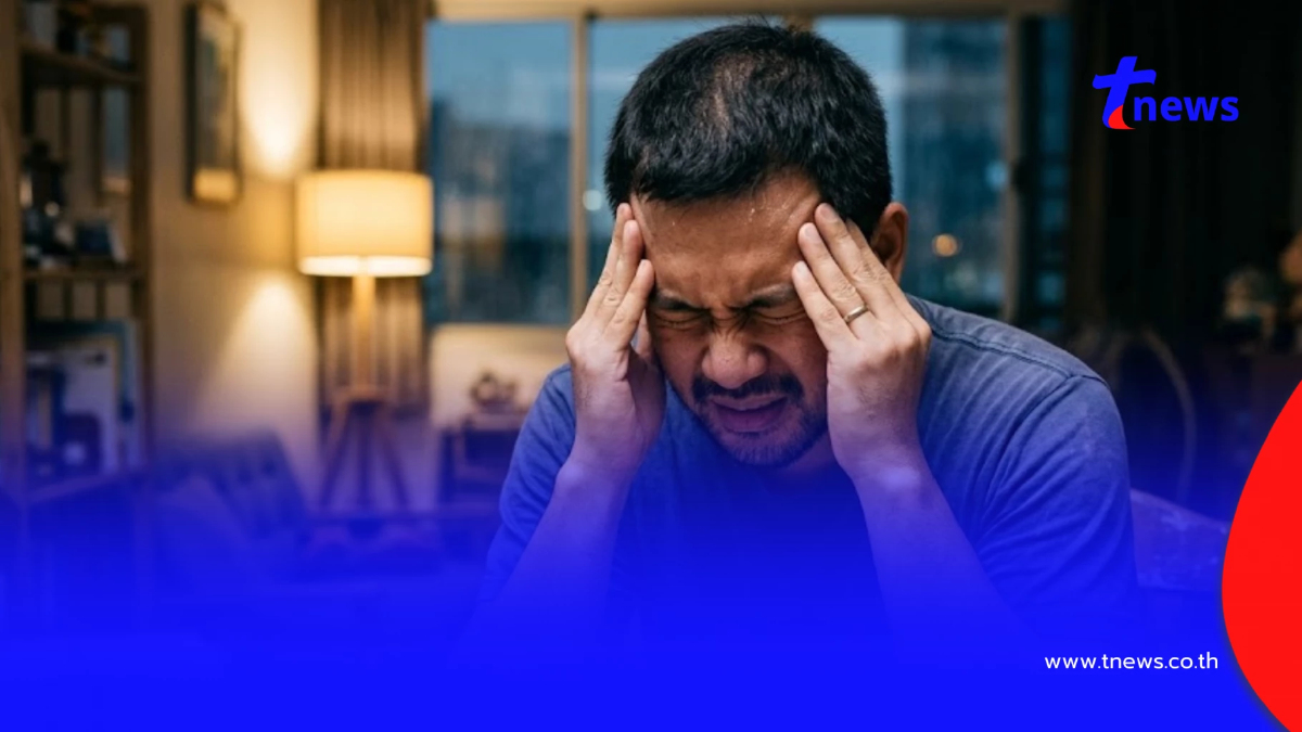 หมอเปิด 5 อาการ ร่างกายส่งสัญญาณเตือน "เส้นเลือดสมองตีบ" ระยะแรก