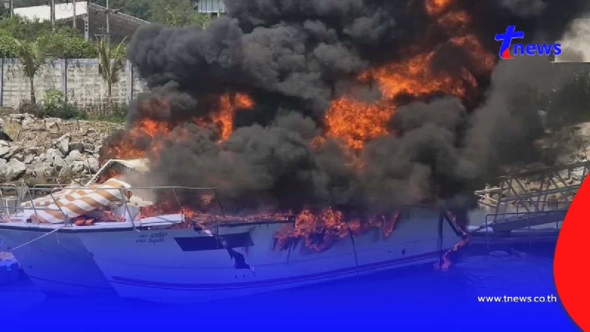 พบแล้วร่างผู้สูญหาย เหตุเรือสปีดโบ๊ทบึ้มไฟไหม้ที่ภูเก็ต